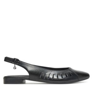 Baleriny Lasocki. Czarne balerinki Lasocki, bez wzorów, bez obcasa, bez zapięcia. Za 149,99 zł.