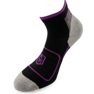 Skarpetki Unisex McKees Czarno-Fioletowe 36-38 z Bawełny. Czarne skarpetki ZEAGLE, bez wzorów, z bawełny. Za 56,36 zł.