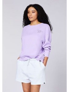 Chiemsee Bluza w kolorze fioletowym rozmiar: XL. Różowe bluzy Chiemsee, xl, bez wzorów, z bawełny, bez kaptura. Za 131,74 zł.
