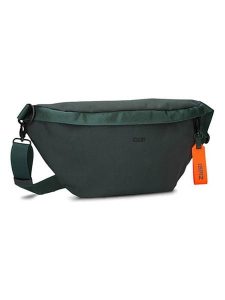 Zwei Saszetka w kolorze ciemnozielonym - 39 x 18 x 7 cm rozmiar: onesize. Zielone nerki i saszetki Zwei, bez wzorów, z materiału. Za 94,95 zł.