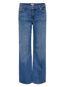 ONLY Dżinsy - Comfort fit - w kolorze czarnym rozmiar: W26/L32. Niebieskie jeansy ONLY, z aplikacjami, ze skóry. Za 74,63 zł.