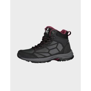 Buty trekkingowe damskie Halti Polaris Mid DX. Czarne buty trekkingowe HALTI, bez zapięcia. Za 449,99 zł.