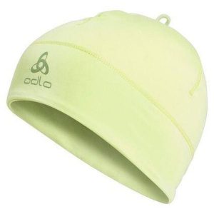 Czapka do biegania dla dorosłych Odlo Hat Polyknit Warm Eco. Zielone czapki ODLO, bez wzorów, sportowe. Za 119,99 zł.