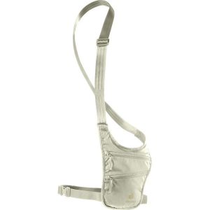 Saszetka deuter Security Holster. Białe nerki i saszetki Deuter, bez wzorów, z materiału. Za 119,99 zł.