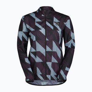 Kurtka przeciwwiatrowa damska SCOTT Endurance Tech Windbreaker. Czarne kurtki Scott, bez wzorów, bez kaptura. Za 289,99 zł.