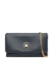 Tommy Hilfiger Torebka Th Modern Mini Crossover AW0AW17462 Granatowy. Niebieskie torebki klasyczne TOMMY HILFIGER, bez wzorów, ze skóry, bez dodatków. Za 459,99 zł.