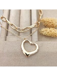 Nakkash Pozłacany naszyjnik z zawieszką - dł. 42 cm rozmiar: onesize. Żółte naszyjniki Nakkash, pozłacane. Za 43,99 zł.