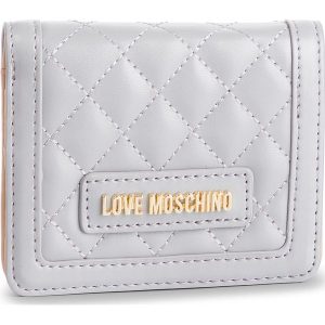Mały Portfel Damski LOVE MOSCHINO - JC5614PP17LA0001 Grigio. Portfele marki LOVE MOSCHINO. W wyprzedaży za 269,00 zł.