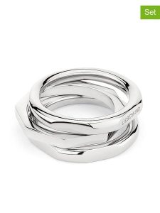 Liebeskind Pierścionki (3 szt.) w kolorze srebrnym rozmiar: 54. Szare pierścionki Liebeskind, srebrne. Za 208,33 zł.