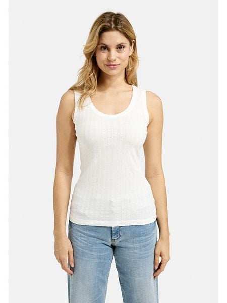 Smith & Soul Top w kolorze kremowym rozmiar: XL. Brązowe topy Smith & Soul, xl, bez wzorów, prążkowane, bez kołnierzyka, bez ramiączek. Za 60,99 zł.