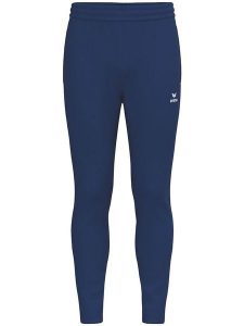 Erima Spodnie sportowe Zipp-Off "Liga Star" w kolorze granatowym rozmiar: M. Niebieskie spodnie sportowe Erima, m, bez wzorów, outdoorowe. Za 118,56 zł.