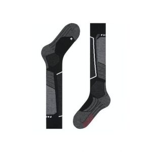 Podkolanówki damskie Falke SK2 Intermediate Vegan. Czarne skarpetki Falke, bez wzorów. Za 207,50 zł.