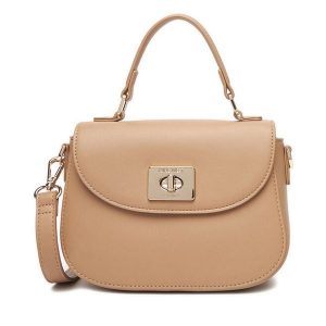 Torebka Nine West. Brązowe torebki klasyczne Nine West, bez wzorów, bez dodatków. Za 229,99 zł.