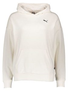 Puma Bluza "Better Essentials" w kolorze białym rozmiar: M. Białe bluzy Puma, m, bez wzorów, z bawełny, z kapturem. Za 186,95 zł.