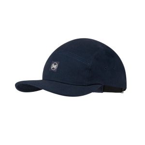 Czapka z daszkiem BUFF 5 Panel Venture. Niebieskie czapki Buff, bez wzorów, z bawełny. Za 119,99 zł.