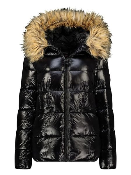 Geographical Norway Kurtka pikowana "Dolska" w kolorze czarnym rozmiar: XL. Czarne kurtki Geographical Norway, xl, bez wzorów, bez kaptura. Za 222,41 zł.