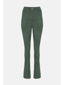 Juicy Couture Spodnie dresowe w kolorze zielonym rozmiar: L. Zielone spodnie dresowe Juicy Couture, l, bez wzorów, z dresówki. Za 157,73 zł.