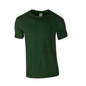 Koszulka Softstyle Dla Dorosłych Unisex. Czerwone bluzki GILDAN, s, bez wzorów, sportowe, bez kołnierzyka, bez ramiączek. Za 29,99 zł.