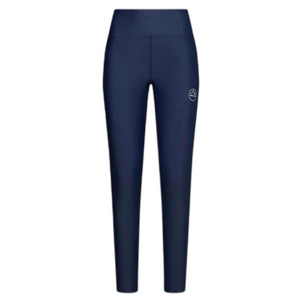 Damskie legginsy La Sportiva Aerial. Czarne legginsy La Sportiva, bez wzorów, z materiału, z podwyższonym stanem. Za 352,30 zł.