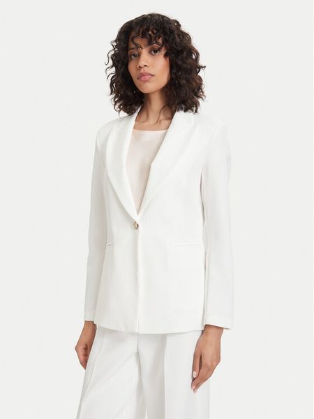 Maryley Marynarka 26EB187/43VA Kremowy Regular Fit. Białe marynarki i żakiety Maryley, l, bez wzorów, z syntetyku. Za 368,99 zł.