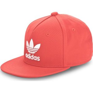 Czapka z daszkiem adidas - Ac Cap Tre Flat CF7487 Corred/White. Czapki marki ADIDAS. Za 99,00 zł.