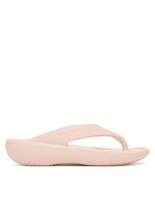 Crocs Japonki Mellow Recovery Flip 211100 Beżowy. Brązowe klapki Crocs, bez wzorów, z tworzywa sztucznego, bez obcasa. Za 129,99 zł.