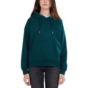 Damska bluza z kapturem Fundango Haley. Zielone bluzy FUNDANGO, xl, bez wzorów, z kapturem. Za 239,90 zł.