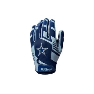 Dallas CowboysG a n t s d e F o o t b a l l A m r i c a i n e n f a n t N F L S. Brązowe rękawiczki Wilson, bez wzorów. Za 190,00 zł.