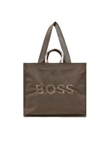 BOSS Torebka Deva 50536557 Brązowy. Brązowe torebki klasyczne Boss, bez wzorów, z materiału, bez dodatków. Za 479,99 zł.