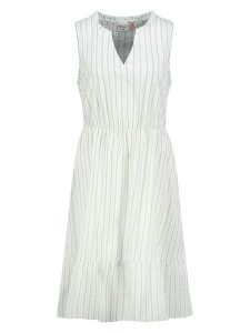 Sublevel Sukienka w kolorze biało-miętowym rozmiar: S. Zielone sukienki Sublevel, s, bez wzorów, z bawełny, bez kołnierzyka, bez ramiączek, midi. Za 82,99 zł.