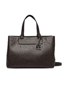 Armani Exchange Torebka XW001222 AF15774 U6032 Brązowy ciemny. Brązowe torebki klasyczne Armani Exchange, bez wzorów, ze skóry, bez dodatków. Za 679,99 zł.