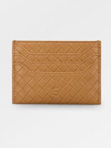 Becksöndergaard Etui w kolorze karmelowym na karty - 11 x 7 x 1 cm rozmiar: onesize. Brązowe portfele Becksöndergaard, bez wzorów, z materiału. Za 60,99 zł.