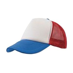5panelowa Czapka Trucker Rapper. Białe czapki ATLANTIS, bez wzorów. Za 42,99 zł.