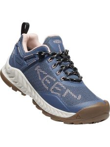 Keen Buty trekkingowe w kolorze niebieskim rozmiar: 37. Niebieskie buty trekkingowe Keen, bez zapięcia. Za 180,91 zł.