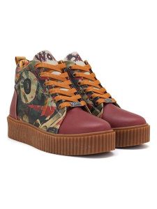 Goby Sneakersy w kolorze różowym ze wzorem rozmiar: 36. Różowe trampki Goby, bez wzorów, za kostkę, bez zapięcia. Za 339,99 zł.