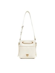 PINKO Torebka Secchiello Mini PE 25 PLTT 104303 A29Q Écru. Torebki klasyczne Pinko, bez wzorów, ze skóry, bez dodatków. Za 649,99 zł.