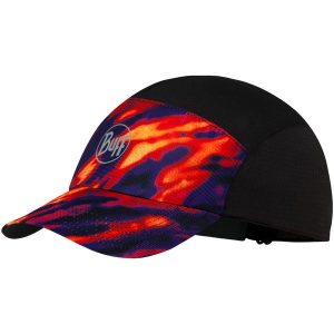 Czapka z daszkiem BUFF SPEED CAP ETHNOS FLAME. Czarne czapki Buff, bez wzorów, sportowe. W wyprzedaży za 97,93 zł.