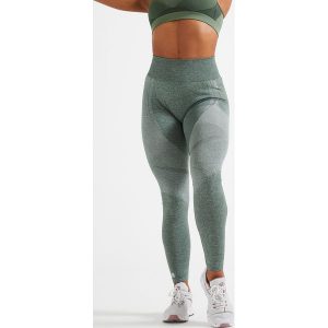 Legginsy fitness damskie Domyos 900. Czerwone legginsy DOMYOS, bez wzorów, z elastanu, z podwyższonym stanem. W wyprzedaży za 49,99 zł.