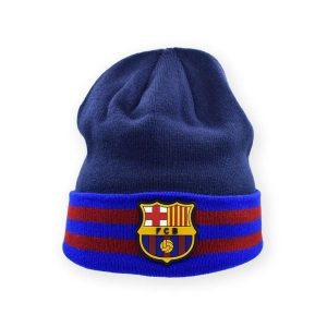 Czapka FC Barcelona 24/25 Jr. Czapki FC BARCELONA, bez wzorów, sportowe. Za 99,00 zł.