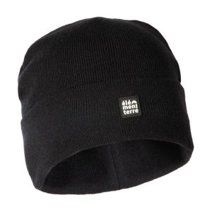 Czapka Élémenterre Billings. Czarne czapki Elementerre, bez wzorów, sportowe. Za 99,00 zł.