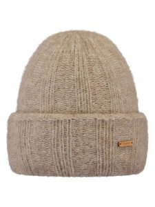 Barts Czapka "River Rush" w kolorze beżowym rozmiar: onesize. Brązowe czapki Barts, z aplikacjami, z wełny. Za 113,10 zł.