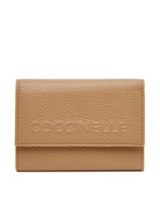 Coccinelle Portfel E2 QBB 11 D6 01 Brązowy. Brązowe portfele Coccinelle, bez wzorów, ze skóry. Za 419,99 zł.