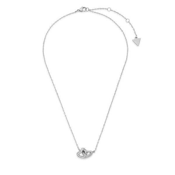 Naszyjnik Guess. Szare naszyjniki Guess, srebrne. Za 273,99 zł.