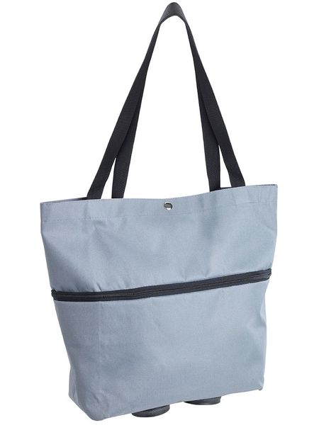 Wenko Wózek na zakupy 2w1 w kolorze błękitnym - 32 x 50 x 15 cm rozmiar: onesize. Niebieskie shopper bag Wenko, bez wzorów, z materiału, na ramię, bez dodatków. Za 74,11 zł.