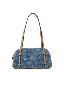 Guess Torebka HWDG96 45080 Niebieski. Niebieskie torebki klasyczne Guess, z aplikacjami, z materiału, bez dodatków. Za 689,99 zł.