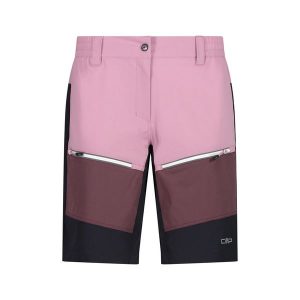 Spodenki damskie CMP Bermuda. Czerwone szorty CMP, bez wzorów, sportowe. Za 119,99 zł.