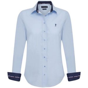 Sir Raymond Tailor Koszula Damska Occasion L Niebieska. Koszule marki Sir Raymond Tailor. Za 149,00 zł.