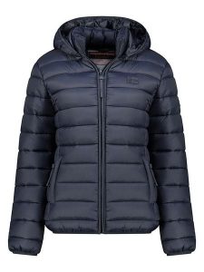 Geographical Norway Kurtka pikowana "Atichoko" w kolorze granatowym rozmiar: L. Niebieskie kurtki Geographical Norway, l, bez wzorów, bez kaptura. Za 148,96 zł.