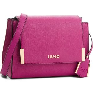 Torebka LIU JO - S Crossbody Isola A68005 E0087 Kiss 82527. Czerwone listonoszki marki Liu Jo, ze skóry ekologicznej. Za 499,00 zł.