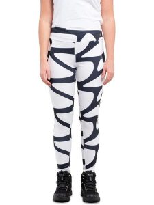 Legginsy Damskie Luhta Erikas. Białe legginsy Luhta, bez wzorów, z materiału. Za 369,00 zł.